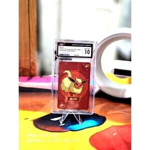 Flareon Pokémon Playing Cards (2019)KOR Point Salad Eevee Edition
GEMMINT
10